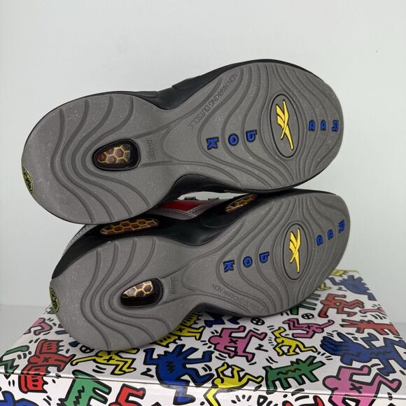 Reebok Question Mid Power Rangers Megazord Iverson Shoes Size 6 GY0588 - Picture 8 of 14